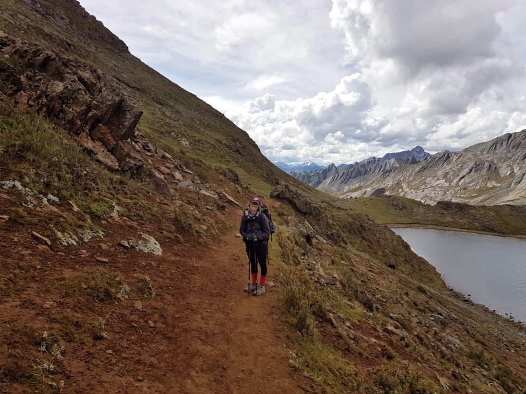 Cordillera Huayhuash circuit without a guide